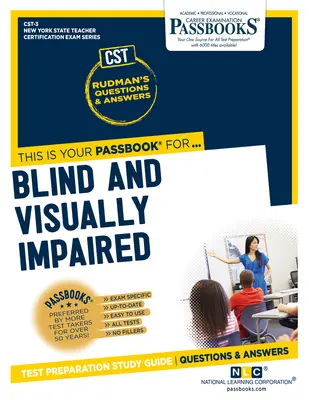 Niewidomy i niedowidzący (Cst-3): Passbooks Study Guide Volume 3 - Blind and Visually Impaired (Cst-3): Passbooks Study Guide Volume 3