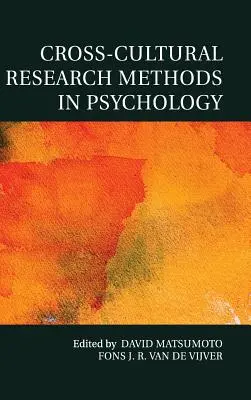 Międzykulturowe metody badawcze w psychologii - Cross-Cultural Research Methods in Psychology