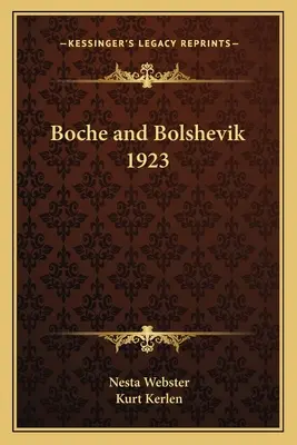 Boche i bolszewicy w 1923 roku - Boche and Bolshevik 1923