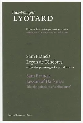 Sam Francis, Lecon de Tenebres/Sam Francis, Lekcja ciemności - Sam Francis, Lecon de Tenebres/Sam Francis, Lesson Of Darkness