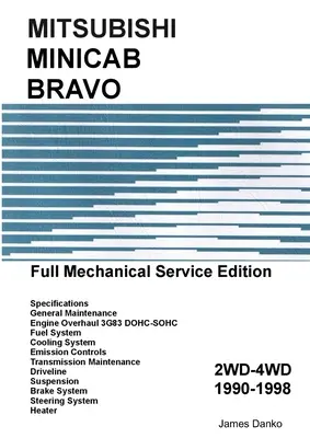 Pełna mechaniczna instrukcja serwisowa Mitsubishi Minicab-Bravo - Mitsubishi Minicab-Bravo Full Mechanical Service Manual