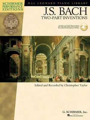 J.S. Bach - Inwencje dwuczęściowe [z płytą CD] - J.S. Bach - Two-Part Inventions [With CD]