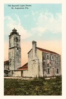 Vintage Journal Hiszpańska latarnia morska, St. Augustine, Floryda - Vintage Journal Spanish Lighthouse, St. Augustine, Florida