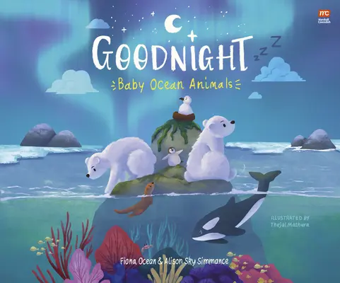 Dobranoc, małe zwierzęta oceanu - Goodnight, Baby Ocean Animals