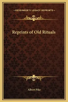 Przedruki starych rytuałów - Reprints of Old Rituals