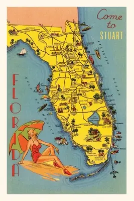 Vintage Journal Przyjedź do Stuart na Florydzie - Vintage Journal Come to Stuart, Florida