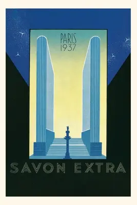 Vintage Journal Paryż, Savon Extra, 1937 r. - Vintage Journal Paris, Savon Extra, 1937