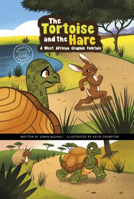 Żółw i zając: Zachodnioafrykańska graficzna opowieść ludowa - The Tortoise and the Hare: A West African Graphic Folktale