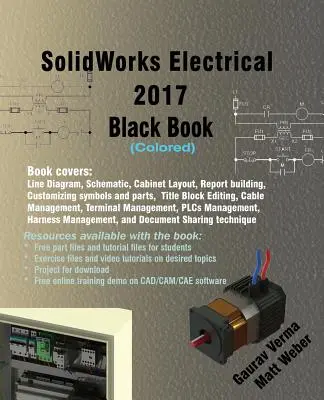 SolidWorks Electrical 2017 Czarna książka (kolorowa) - SolidWorks Electrical 2017 Black Book (Colored)