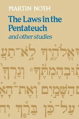 Prawa w Pięcioksięgu i inne opracowania - The Laws in the Pentateuch and Other Studies