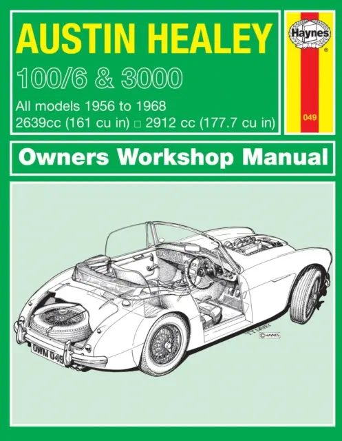 Austin Healey 100 Instrukcja warsztatowa dla właścicieli - Austin Healey 100 Owners Workshop Manual