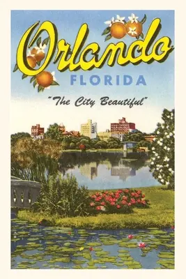 Vintage Journal Widok na Orlando, Floryda - Vintage Journal View of Orlando, Florida