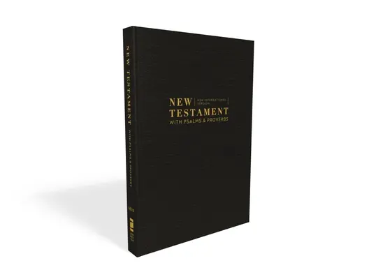 Niv, Nowy Testament z Psalmami i Przysłowiami, Kieszonkowy, Oprawa miękka, Czarny, Wygodny Druk - Niv, New Testament with Psalms and Proverbs, Pocket-Sized, Paperback, Black, Comfort Print