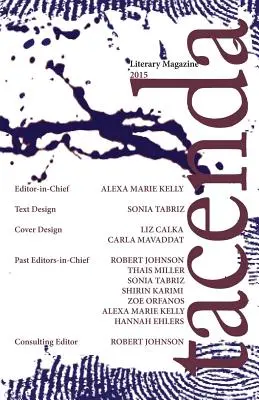 Magazyn literacki Tacenda 2015 - Tacenda Literary Magazine 2015