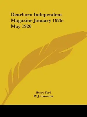 Dearborn Independent Magazine styczeń 1926-maj 1926 - Dearborn Independent Magazine January 1926-May 1926