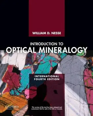 Wprowadzenie do mineralogii optycznej (Nesse William (University of Northern Colorado)) - Introduction to Optical Mineralogy (Nesse William (University of Northern Colorado))