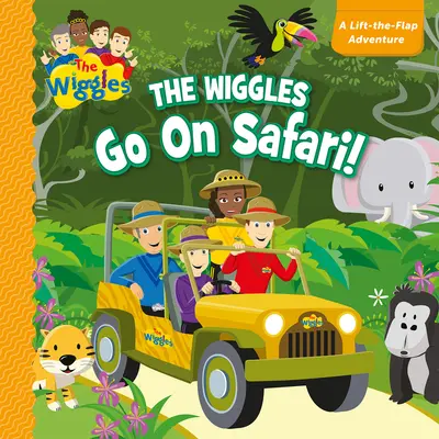 The Wiggles Go on Safari Lift the Flap Board Book: Przygoda z podnoszoną klapką - The Wiggles Go on Safari Lift the Flap Board Book: The Lift-The-Flap Adventure