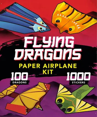 Zestaw papierowych samolotów Flying Dragons - Flying Dragons Paper Airplane Kit