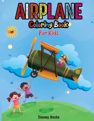 Samolotowa kolorowanka dla dzieci - Airplane Coloring Book For Kids