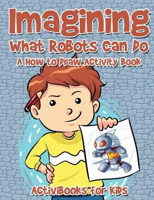 Wyobraź sobie, co potrafią roboty: Jak rysować Książka ćwiczeń - Imagining What Robots Can Do: A How to Draw Activity Book