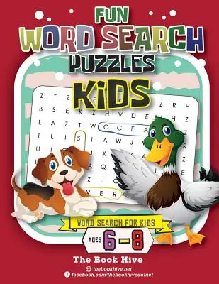 Fun Word Search Puzzles Kids: Wyszukiwanie słów dla dzieci w wieku 6-8 lat - Fun Word Search Puzzles Kids: Word Search for Kids Ages 6-8