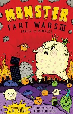 Wojny potwornych bąków III: Bąki kontra pryszcze: Księga 3 - Monster Fart Wars III: Farts vs. Pimples: Book 3