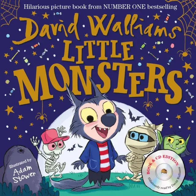 Małe potwory - książka i płyta CD - Little Monsters - Book & CD