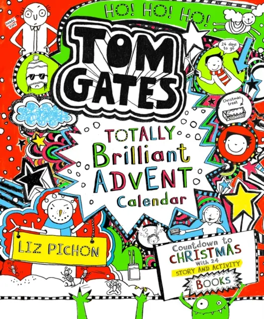 Kolekcja książek z kalendarza adwentowego Toma Gatesa - Tom Gates Advent Calendar Book Collection