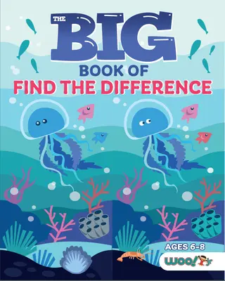 Wielka księga odnajdywania różnic: A Spot the Difference Activity Book for Kids - The Big Book of Find the Difference: A Spot the Difference Activity Book for Kids