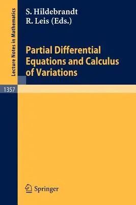 Równania różniczkowe cząstkowe i rachunek wariacyjny - Partial Differential Equations and Calculus of Variations