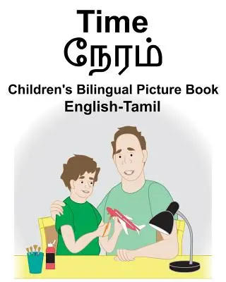 Dwujęzyczna książka obrazkowa dla dzieci English-Tamil Time - English-Tamil Time Children's Bilingual Picture Book