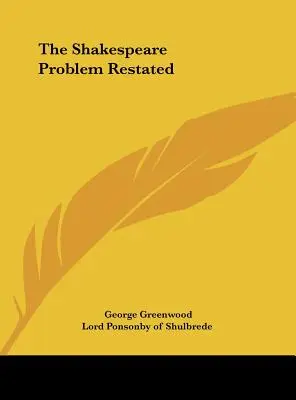 Problem Szekspira powtórzony - The Shakespeare Problem Restated