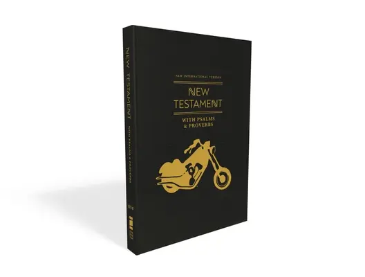 Niv, Nowy Testament z Psalmami i Przysłowiami, Kieszonkowy, Oprawa miękka, Czarny Motocykl, Komfortowy Druk - Niv, New Testament with Psalms and Proverbs, Pocket-Sized, Paperback, Black Motorcycle, Comfort Print