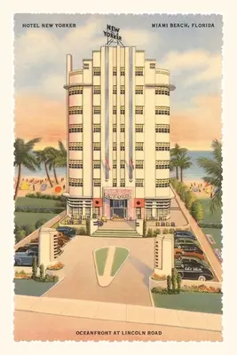 Vintage Journal Hotel New Yorker, Miami Beach, Floryda - Vintage Journal Hotel New Yorker, Miami Beach, Florida