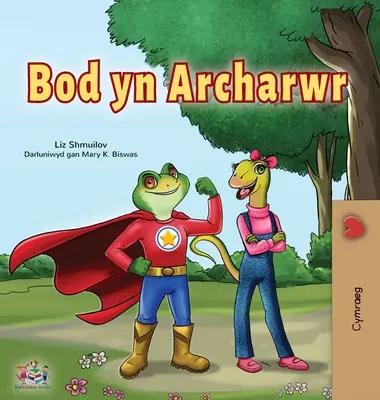 Być superbohaterem (walijska książka dla dzieci) - Being a Superhero (Welsh Children's Book)