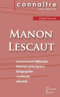 Fiche de lecture Manon Lescaut de l'Abb Prvost (Analyse littraire de rfrence et rsum complet)