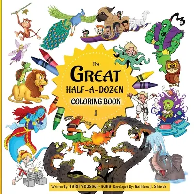 Wielkie pół tuzina opowiadań dla dzieci i kolorowanek - The Great Half-A-Dozen Children's Stories & Coloring Book