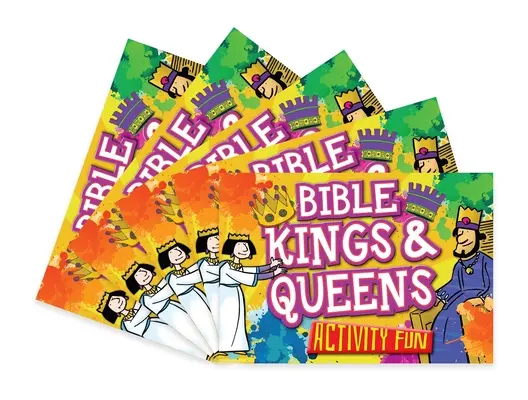 Biblijni królowie i królowe: 5 zestawów - Bible Kings & Queens Activity Fun: 5 Pack