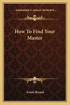 Jak znaleźć swojego mistrza - How To Find Your Master