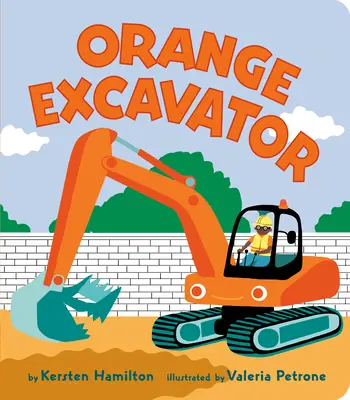 Pomarańczowa koparka - Orange Excavator