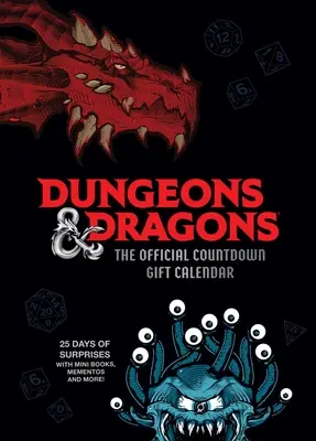 Dungeons & Dragons: Oficjalny kalendarz prezentowy: 25 dni minibooków, pamiątek i nie tylko! - Dungeons & Dragons: The Official Countdown Gift Calendar: 25 Days of Mini Books, Mementos, and More!