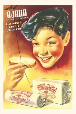 Vintage Journal, reklama włoskiego masła - Vintage Journal Italian Butter Ad