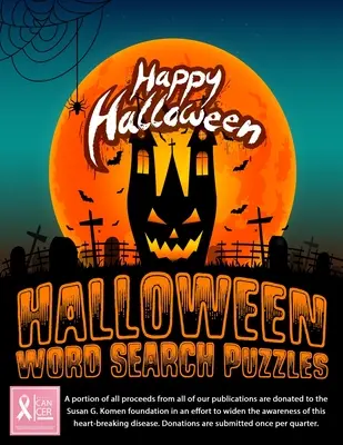 Halloween Word Search Puzzle Book: Duże puzzle do wyszukiwania słów - Halloween Word Search Puzzle Book: Large Print Word Search Puzzles