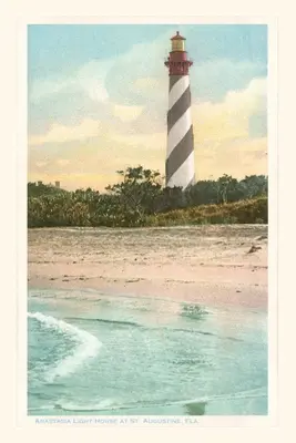 Dziennik historyczny Latarnia morska Anastasia, St. Augustine, Floryda - Vintage Journal Anastasia Lighthouse, St. Augustine, Florida