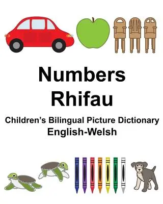 Angielsko-walijski Liczby/Rhifau Dwujęzyczny słownik obrazkowy dla dzieci - English-Welsh Numbers/Rhifau Children's Bilingual Picture Dictionary