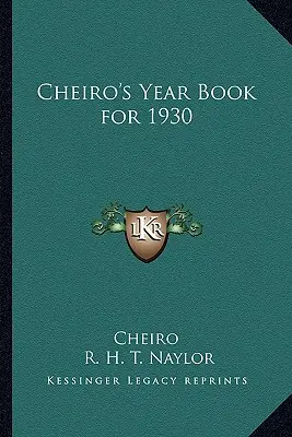 Rocznik Cheiro na rok 1930 - Cheiro's Year Book for 1930