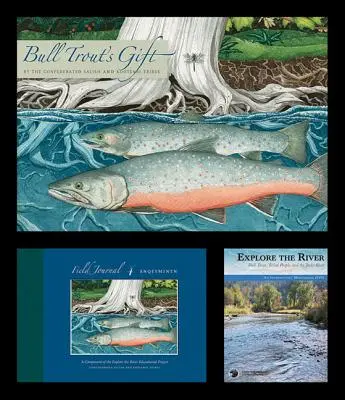 Explore the River Educational Project (zestaw 2 książek i 1 płyty DVD): Pstrąg byk, ludzie plemienni i rzeka Jocko [z DVD] - Explore the River Educational Project (2-Book, 1-DVD Set): Bull Trout, Tribal People, and the Jocko River [With DVD]