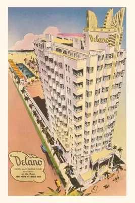 Vintage Journal Hotel Delano, Miami Beach, Floryda - Vintage Journal Delano Hotel, Miami Beach, Florida