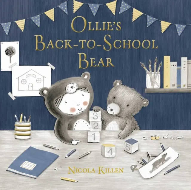 Miś Ollie's Back-to-School - idealny dla maluchów rozpoczynających przedszkole! - Ollie's Back-to-School Bear - Perfect for little ones starting preschool!