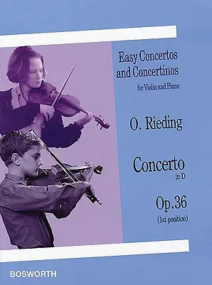 Concerto in D, Op. 36: Easy Concertos and Concertinos Series for Violin and Piano